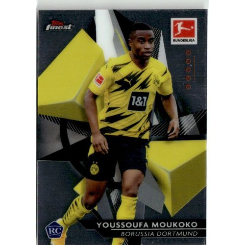 2020-21 Topps Finest Bundesliga  #29 Youssoufa Moukoko