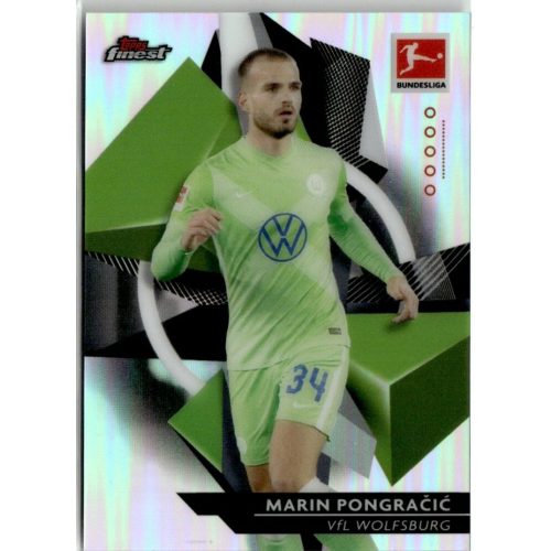 2021 Topps Finest Bundesliga Refractor #100 Marin Pongracic 