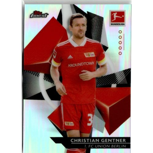 2021 Topps Finest Bundesliga Refractor #12 Christian Gentner 