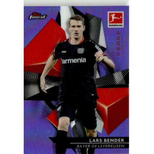 2021 Topps Finest Bundesliga Purple Refractor #62 Lars Bender 024/250