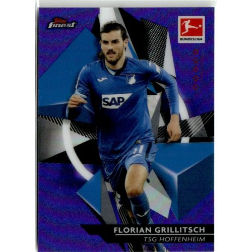 2021 Topps Finest Bundesliga Purple Refractor #44 Florian Grillitsch 084/250