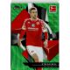 2020-21 Topps Finest Bundesliga Green Wave Refractor #71 Stefan Bell 44/99