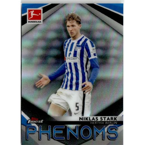 2021 Topps Finest Bundesliga Phenoms #FPH-NS Niklas Stark 