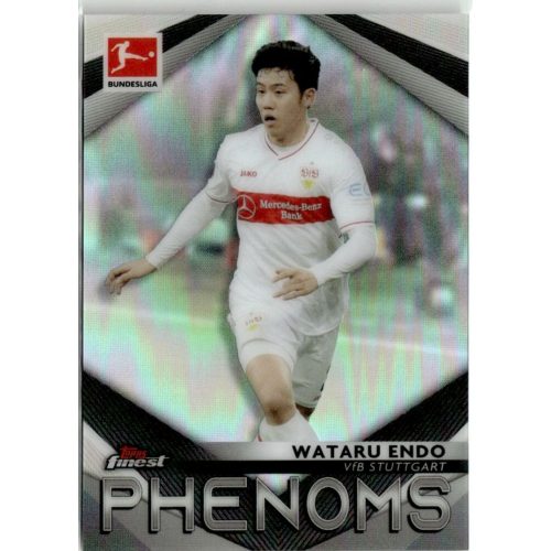 2021 Topps Finest Bundesliga Phenoms #FPH-WE Wataru Endo 