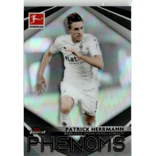 2021 Topps Finest Bundesliga Phenoms #FPH-PH Patrick Herrmann 