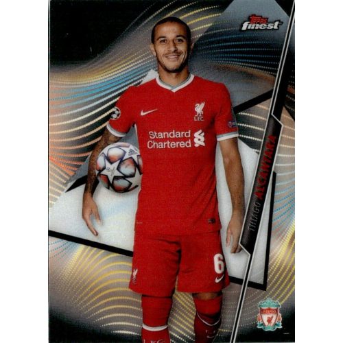 2020 Topps Finest UEFA Champions League  #7 Thiago Alcantara 