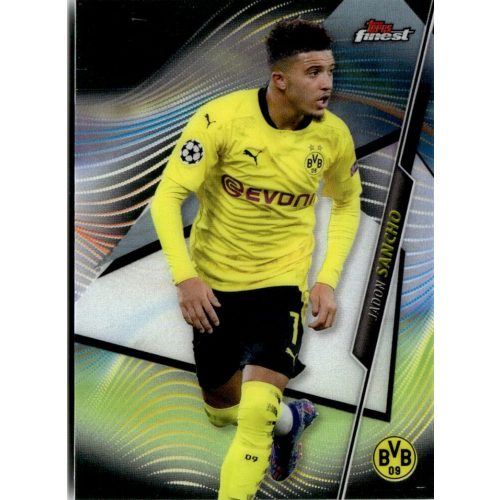 2020 Topps Finest UEFA Champions League  #99 Jadon Sancho 