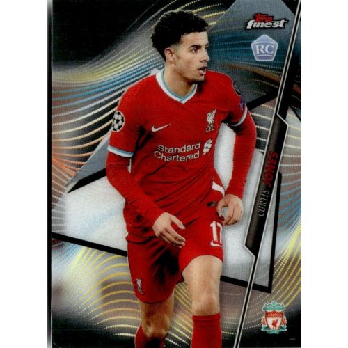 2020 Topps Finest UEFA Champions League  #95 Curtis Jones 