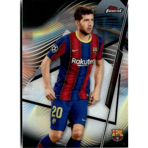 2020 Topps Finest UEFA Champions League  #82 Sergi Roberto 