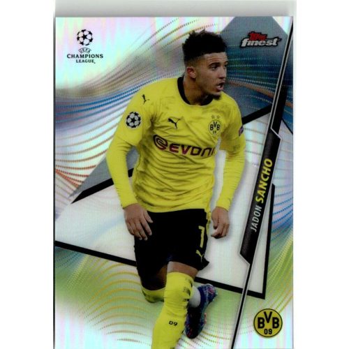 2020 Topps Finest UEFA Champions League Refractor #99 Jadon Sancho 