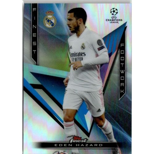 2020 Topps Finest UEFA Champions League Finest Footwork #FF-3 Eden Hazard 