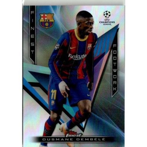 2020 Topps Finest UEFA Champions League Finest Footwork #FF-4 Ousmane Dembélé 