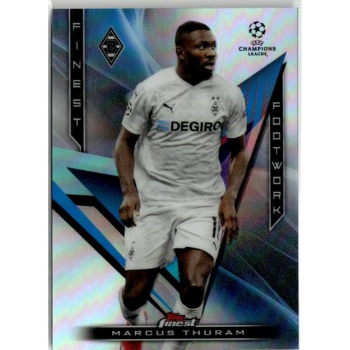 2020 Topps Finest UEFA Champions League Finest Footwork #FF-5 Marcus Thuram 