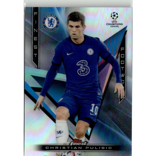 2020 Topps Finest UEFA Champions League Finest Footwork #FF-10 Christian Pulisic 