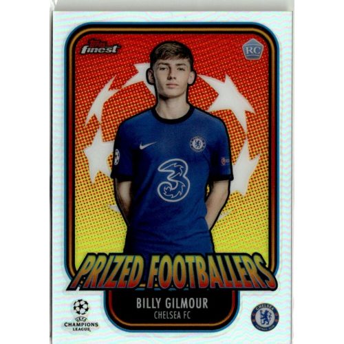 2020 Topps Finest UEFA Champions League Prized Footballers #PF-BG Billy Gilmour 