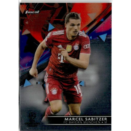 2021 Topps Finest UEFA Champions League  #43 Marcel Sabitzer 