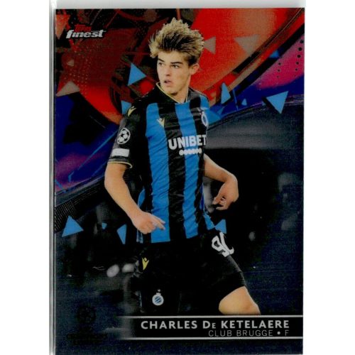 2021 Topps Finest UEFA Champions League  #78 Charles De Ketelaere 