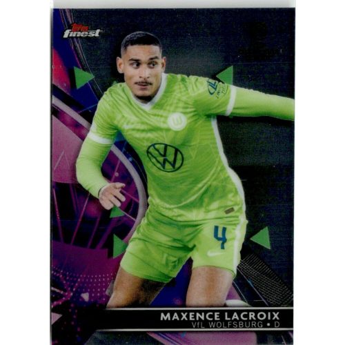 2021 Topps Finest UEFA Champions League  #21 Maxence Lacroix 