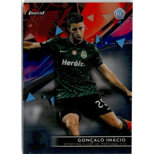 2021 Topps Finest UEFA Champions League  #79 Gonçalo Inácio 