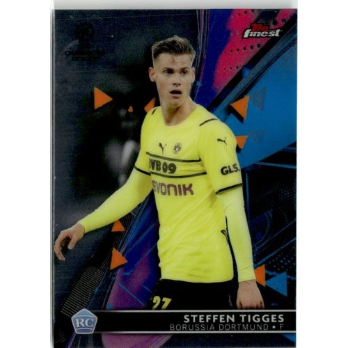 2021 Topps Finest UEFA Champions League  #68 Steffen Tigges 