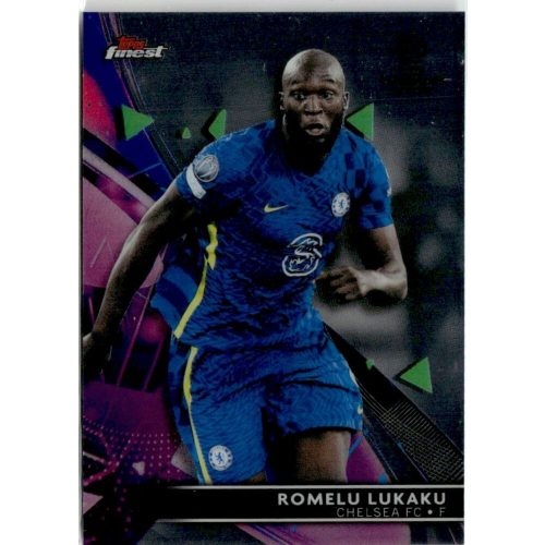 2021 Topps Finest UEFA Champions League  #47 Romelu Lukaku 