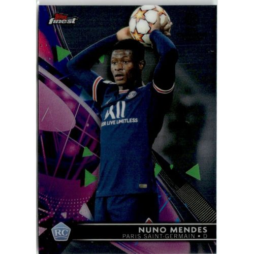 2021 Topps Finest UEFA Champions League  #23 Nuno Mendes 