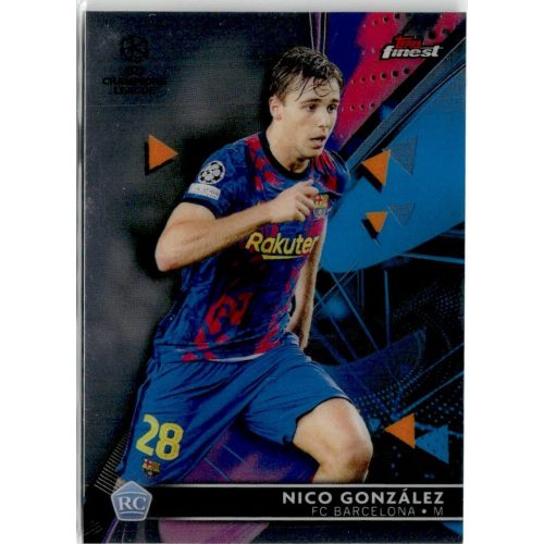 2021 Topps Finest UEFA Champions League  #94 Nico González 