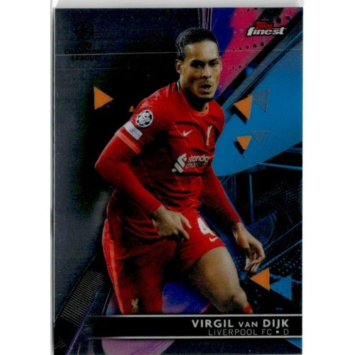 2021 Topps Finest UEFA Champions League  #72 Virgil van Dijk 