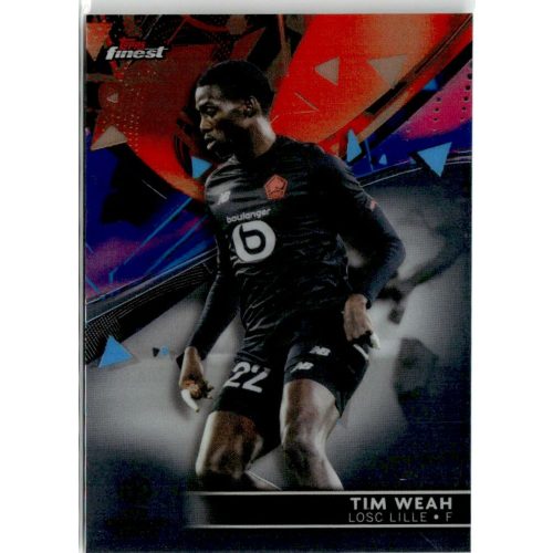 2021 Topps Finest UEFA Champions League  #18 Tim Weah 