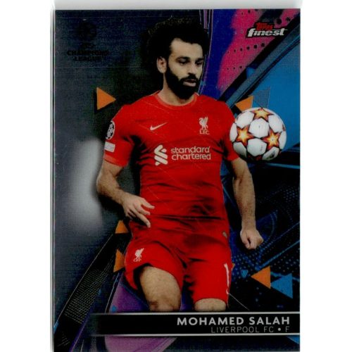 2021 Topps Finest UEFA Champions League  #24 Mohamed Salah 