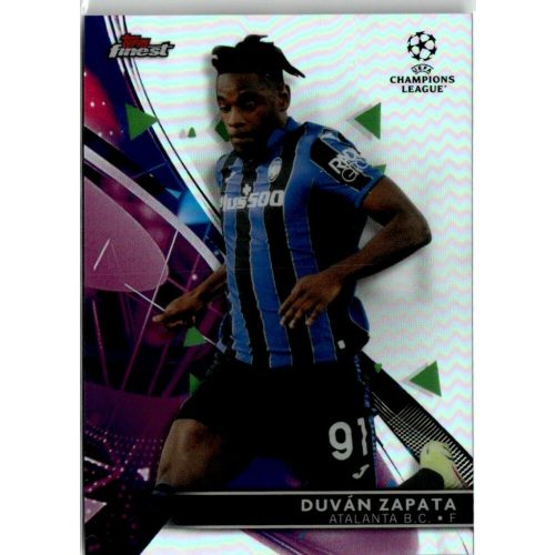 2021 Topps Finest UEFA Champions League Refractor #39 Duván Zapata 