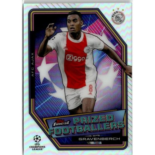 2021 Topps Finest UEFA Champions League Prized Footballers  #PF-11 Ryan Gravenberch 