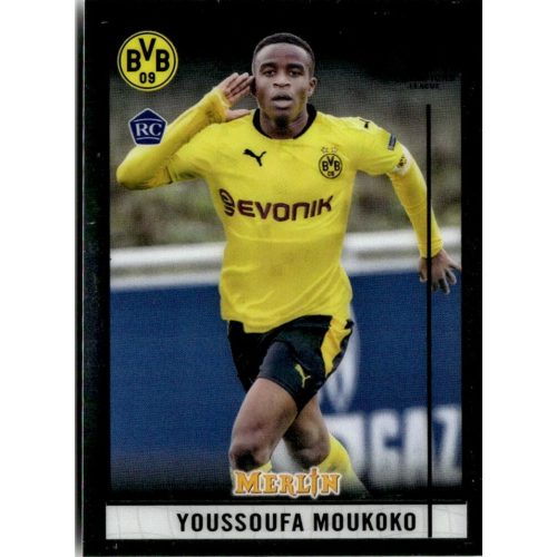 2020 Topps Merlin Chrome  #80 Youssoufa Moukoko 