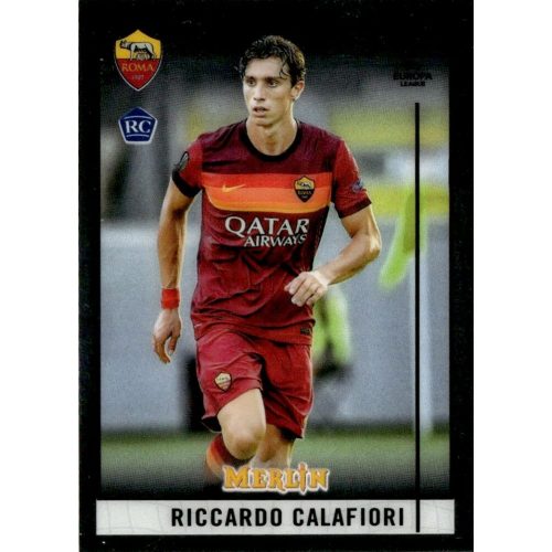 2020 Topps Merlin Chrome  #72 Riccardo Calafiori 