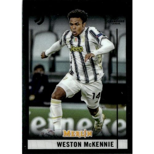 2020 Topps Merlin Chrome  #82 Weston McKennie 