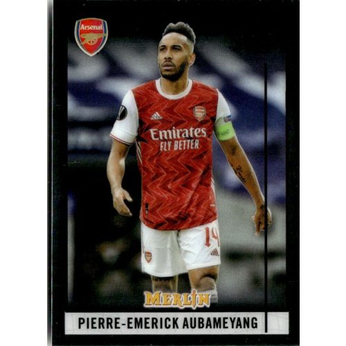 2020 Topps Merlin Chrome  #43 Pierre-Emerick Aubameyang 