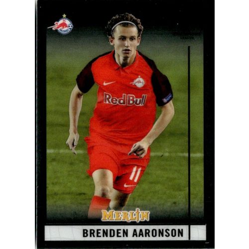 2020 Topps Merlin Chrome  #76 Brenden Aaronson 