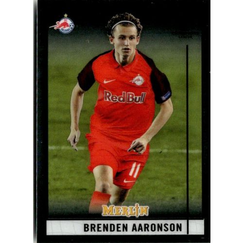 2020 Topps Merlin Chrome  #76 Brenden Aaronson 