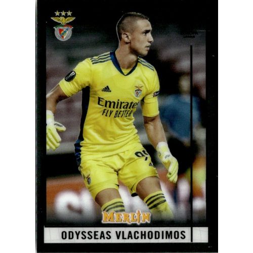 2020 Topps Merlin Chrome  #42 Odysseas Vlachodimos 