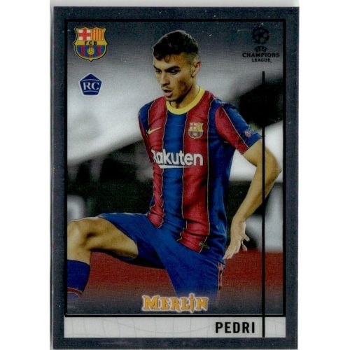 2020 Topps Merlin Chrome  #89 Pedri 