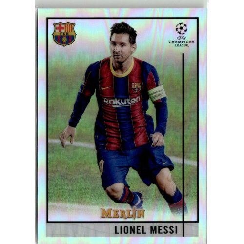 2020 Topps Merlin Chrome Refractor #1 Lionel Messi 