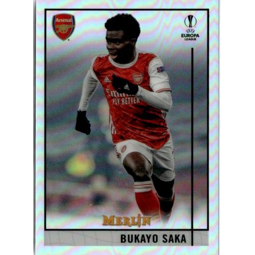 2020 Topps Merlin Chrome Refractor #69 Bukayo Saka 