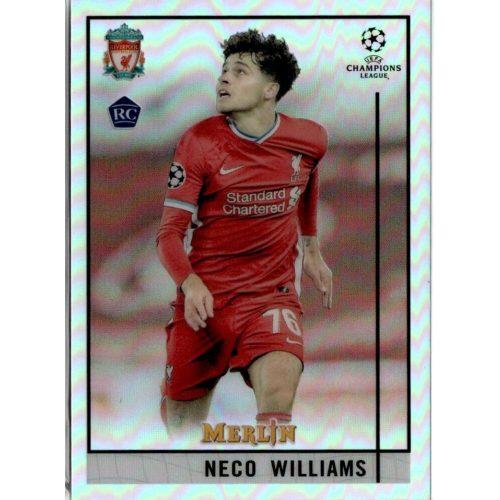 2020 Topps Merlin Chrome Refractor #32 Neco Williams 