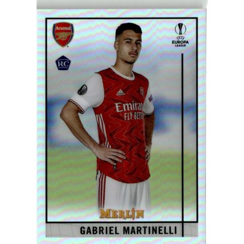 2020 Topps Merlin Chrome Refractor #24 Gabriel Martinelli 