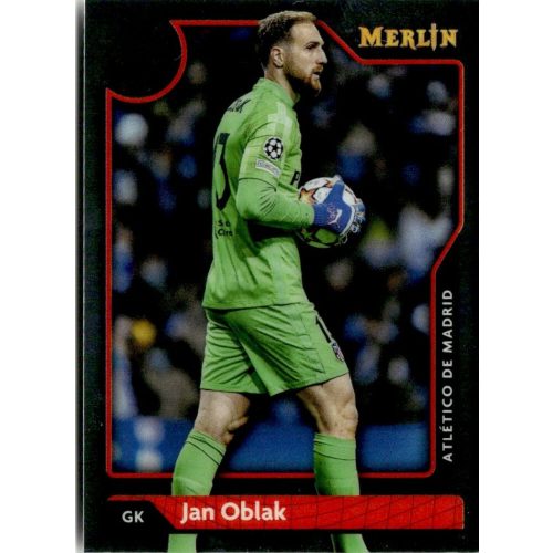 2021 Topps Merlin Chrome  #60 Jan Oblak 