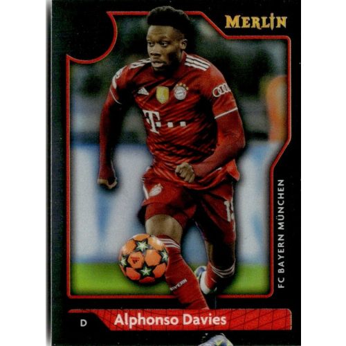 2021 Topps Merlin Chrome  #109 Alphonso Davies 