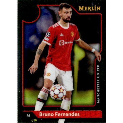 2021 Topps Merlin Chrome  #5 Bruno Fernandes 