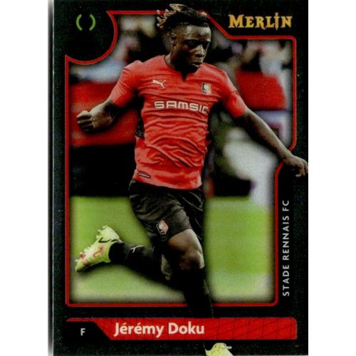 2021 Topps Merlin Chrome  #11 Jeremy Doku 