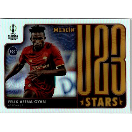 2021 Topps Merlin Chrome U23 Stars #U23-15 Felix Afena-Gyan 