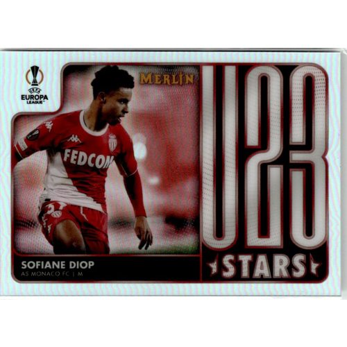 2021 Topps Merlin Chrome U23 Stars #U23-1 Sofiane Diop 